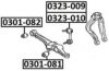 ASVA 0301-081 Control Arm-/Trailing Arm Bush